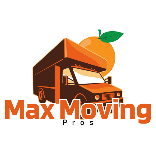 A logo for a moving company